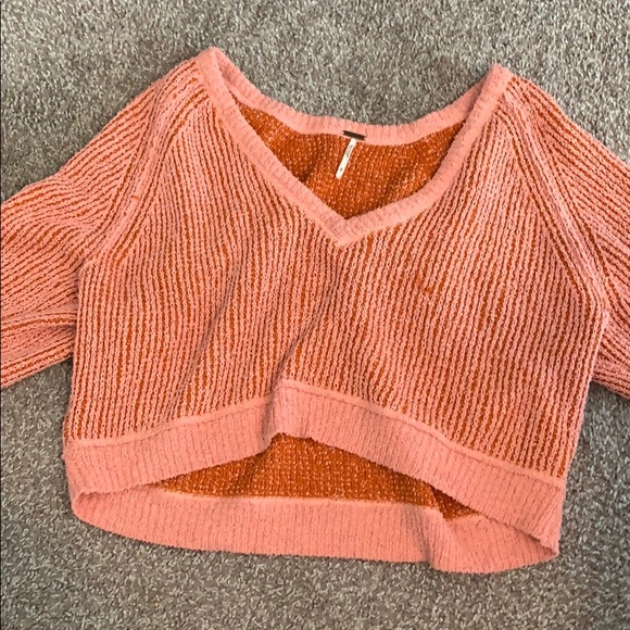 Crop sweater pink - Picture 1 of 3
